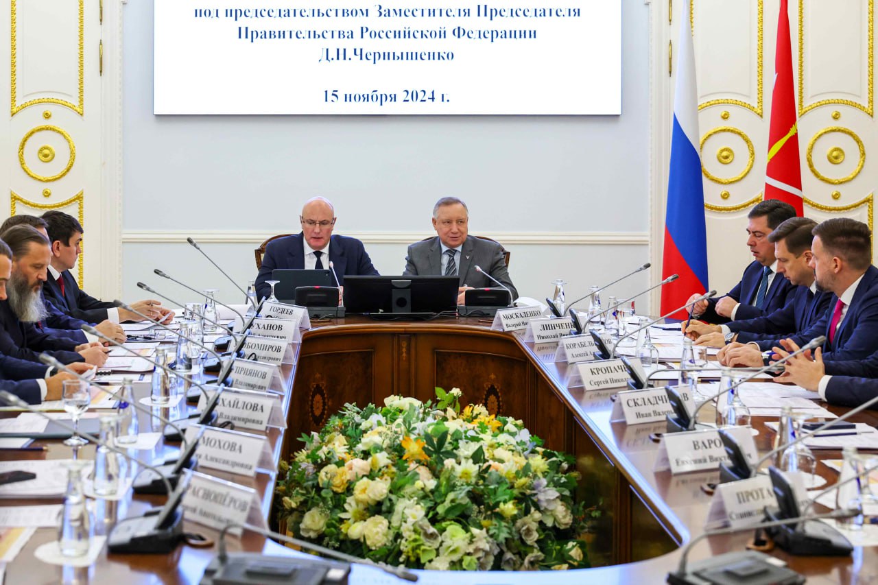 Совещание по реализации проекта «Санкт-Петербург марина» 