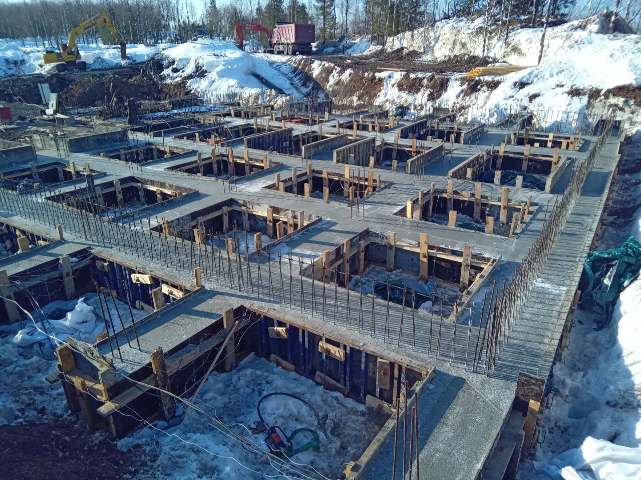 Строительство на курорте "Губаха" в Пермском крае