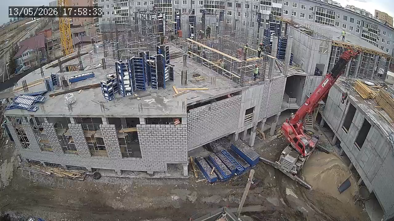 В Якутске продолжается строительство 13-ти этажной гостиницы
