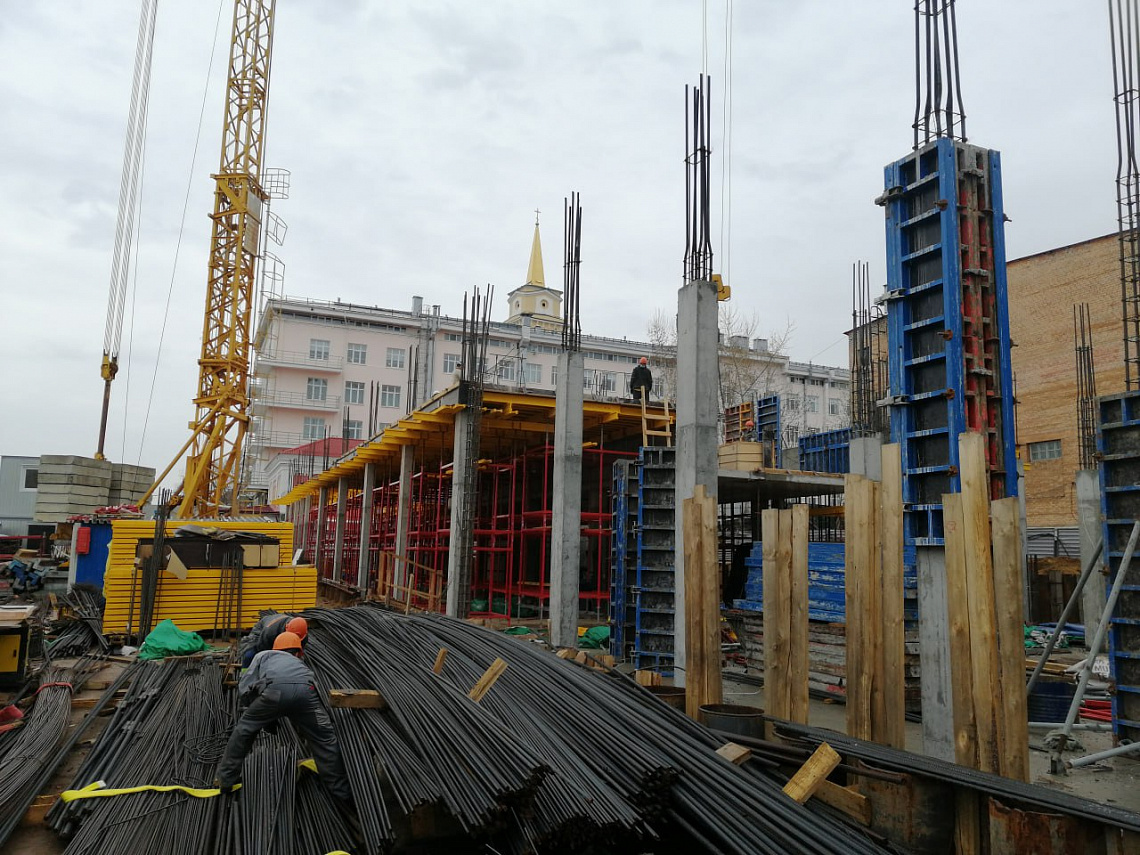 В Перми приступают к строительству первого этажа новой гостиницы